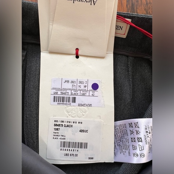 Alexander McQueen trouser - Picture 7 of 9